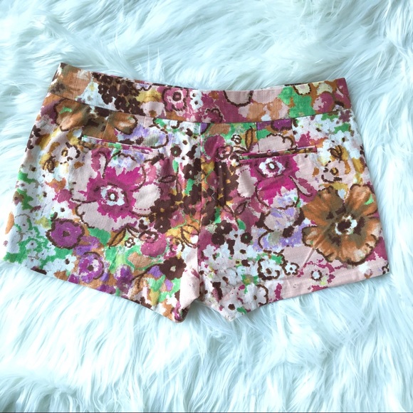 J. Crew Watercolor Floral Lily Short - Picture 4 of 7
